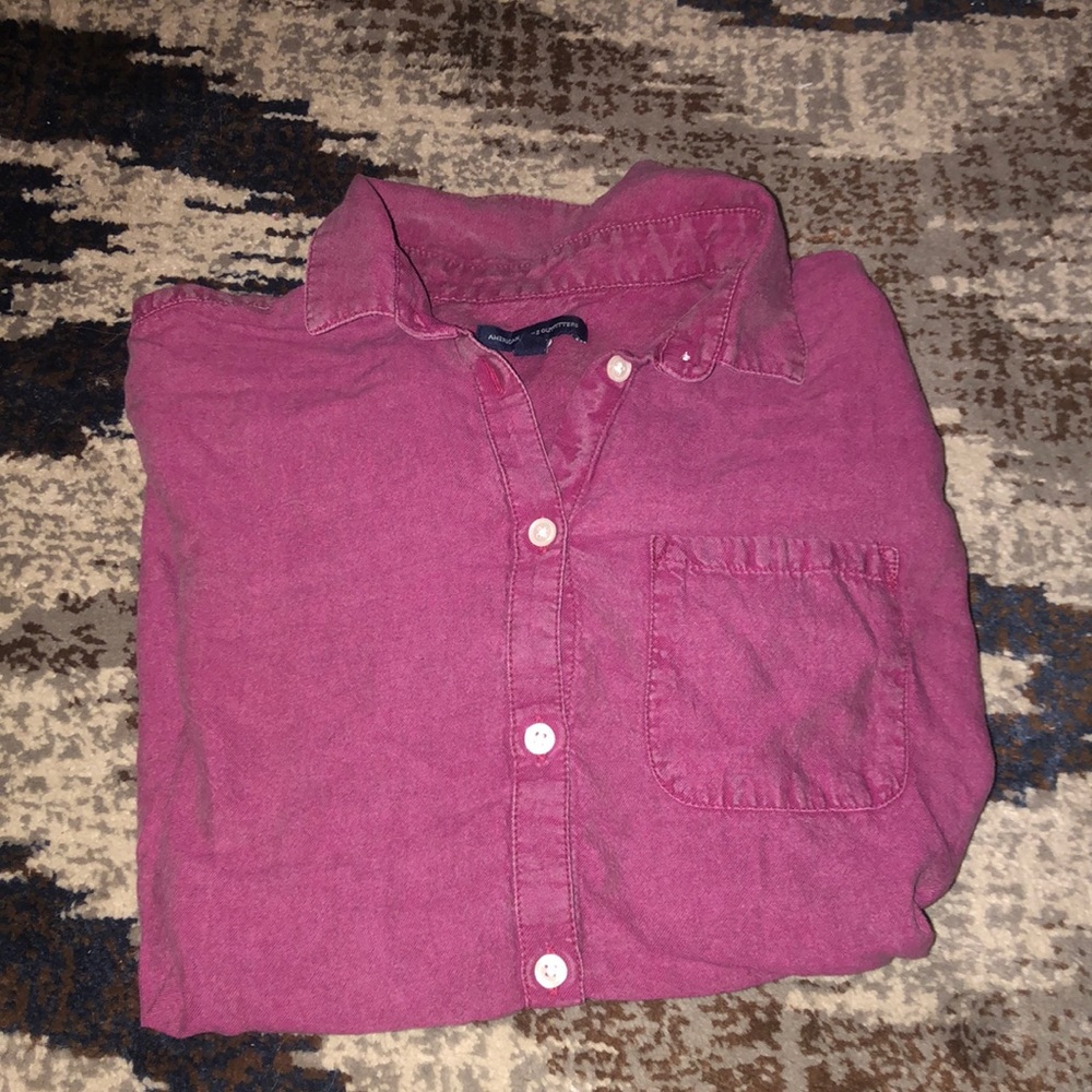 American Eagle Button Up - image 1